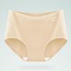 Four Seasons Mei Ya High Waist Cotton Women's Panties - Antibacterial Crotch, Hip Lifting, Abdomen Shaping Triangle Design.