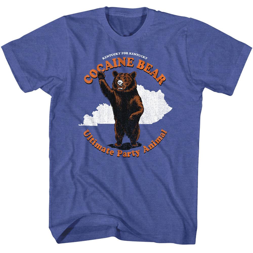 

Cocaine Bear Comedic Horror Movie Ultimate Party Animal Kentucky Men s T Shirt Unisex T-Shirt S