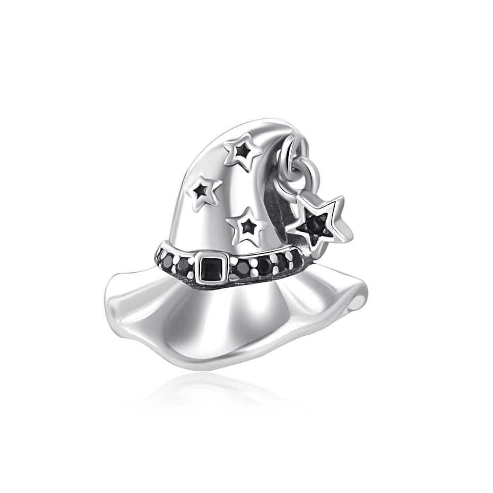 Halloween New Copper Thriller Party Skull Witch Pumpkin Cute Ghost Charm Beads Suitable For Diy Original Bracelet Making