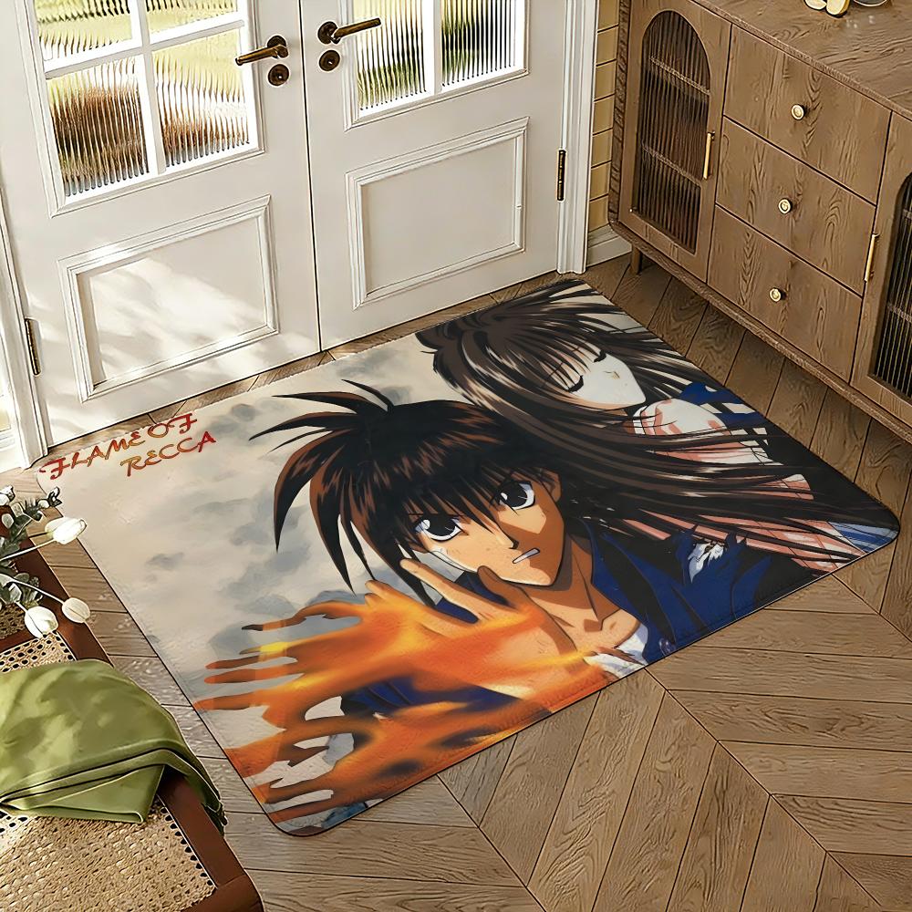 Game G-Guilty Floor Mat Soft Thickened Absorbent Non-Slip Bedroom Living Room Door Mat Home Decor Flannel Rugs
