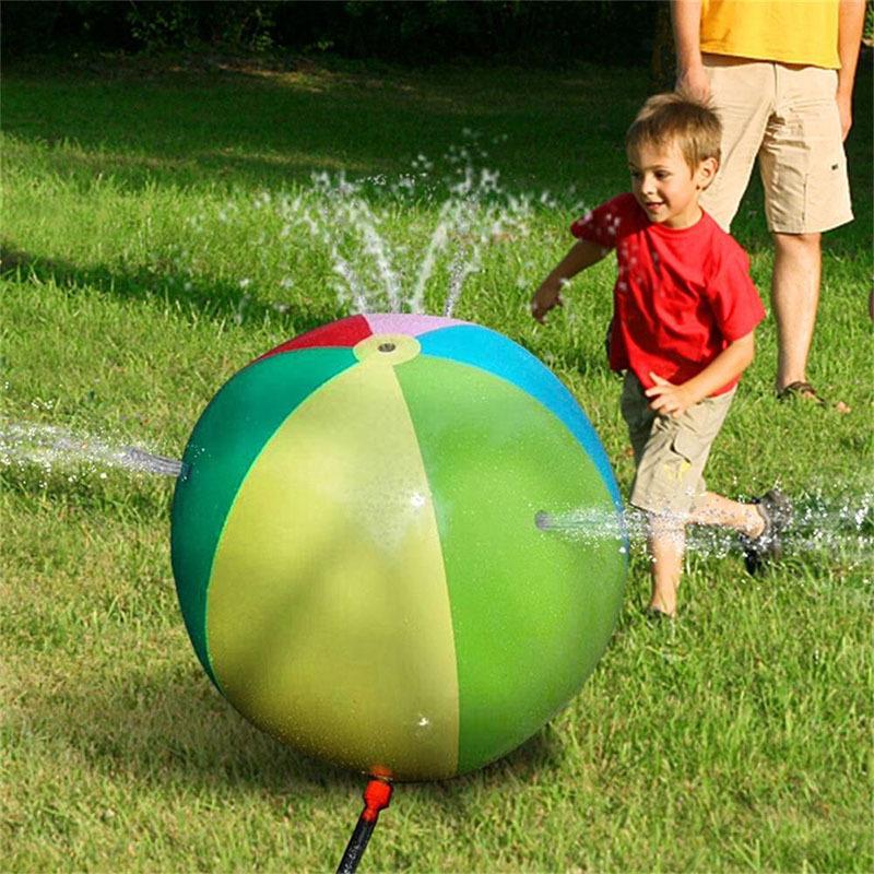 60cm Beach Ball Sprinkler Swimming Water Sprinkler Ball Play Summer Toy Gift for Kidsbuy at a