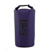Custom Size Waterproof Dry Bag 2L 5L 10L 20L, 0.3mm Polyester PVC for Outdoor Travel Swimming Boating