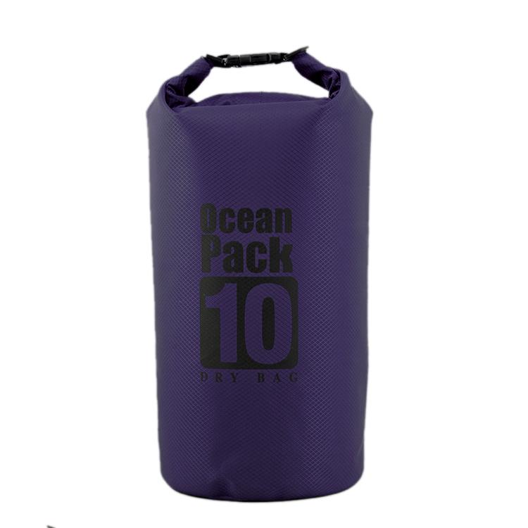 Custom Size Waterproof Dry Bag 2L 5L 10L 20L, 0.3mm Polyester PVC for Outdoor Travel Swimming Boating