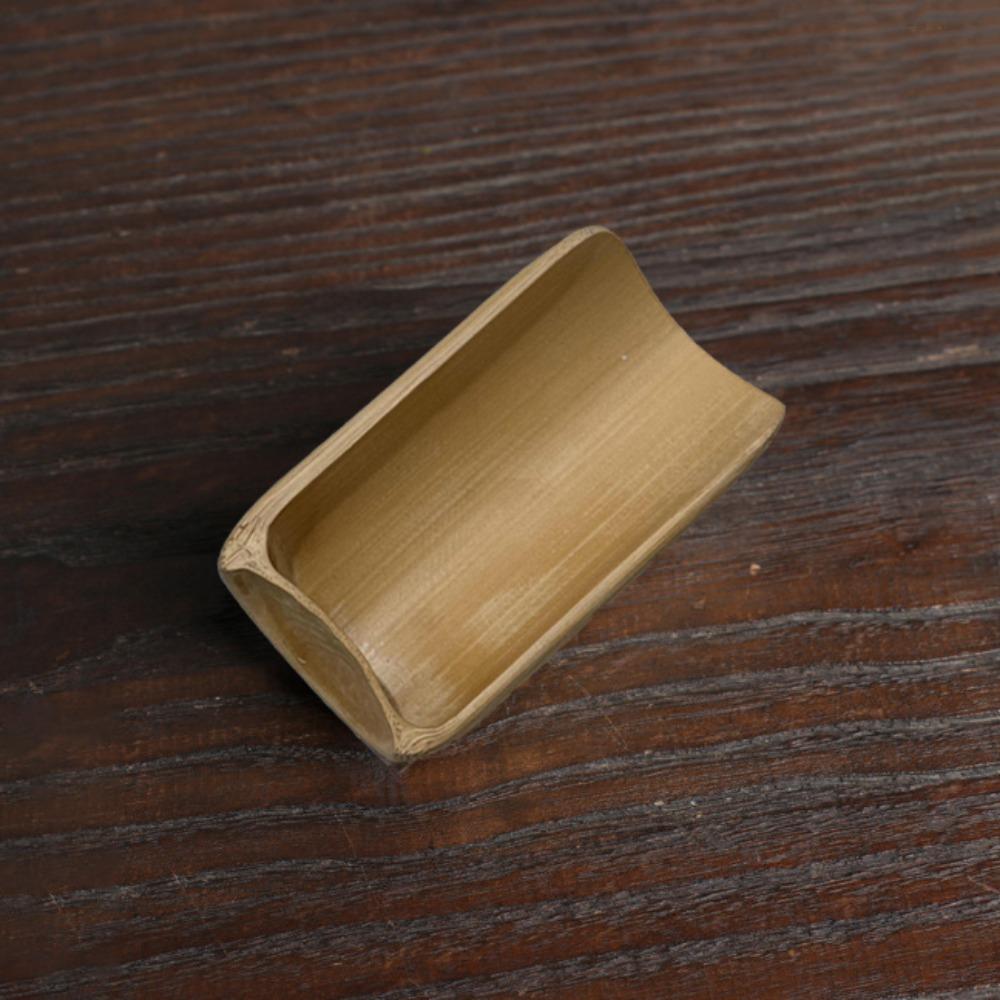 Bamboo High Temperature Resistance Retro Practicality Teaspoon Tea Set Tea Spatula Tea Shovel