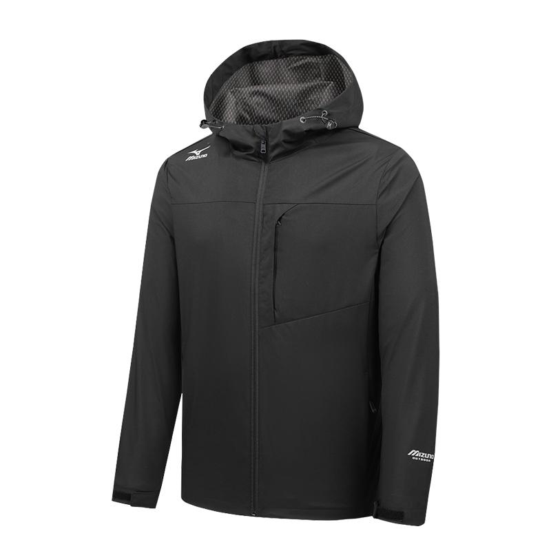 Mizuno Jackets Unisex Hooded Moderate Hard Shell A2CC2629D L