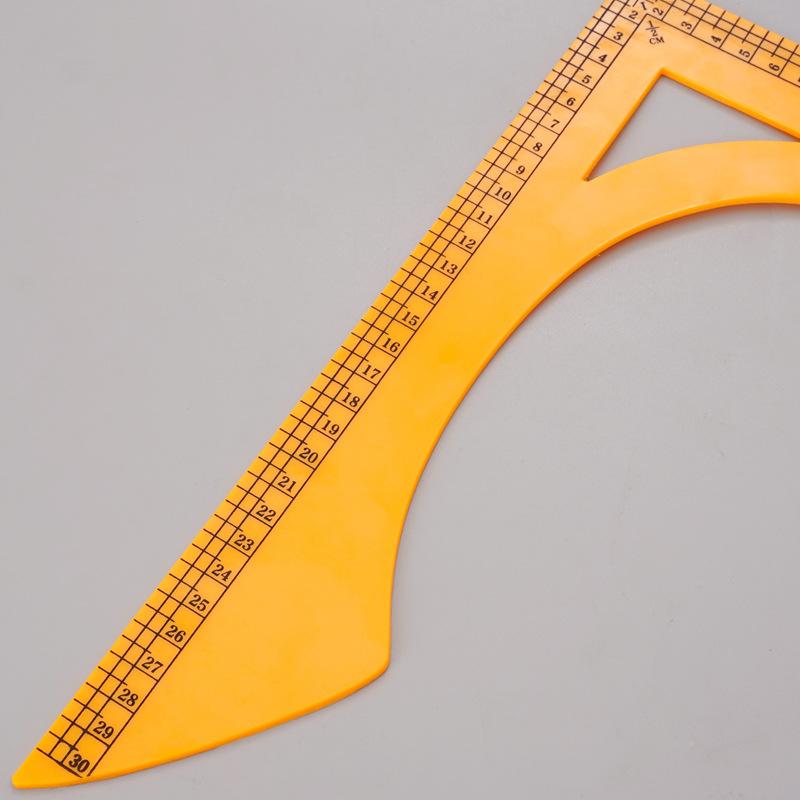 Clothing Large L Sewing Patchwork Multifunctional Ruler Cutting Ruler, Double Scale Inch Cm L-Square Ruler