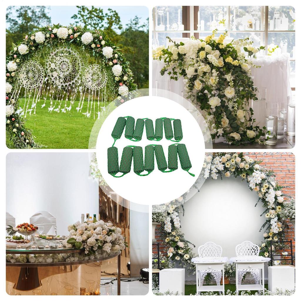 Wedding Garland Floral Arch Foam Blocks Foams Mud Garden Flower Arrangement Foams Mud Base 1 string (total 14 sections)
