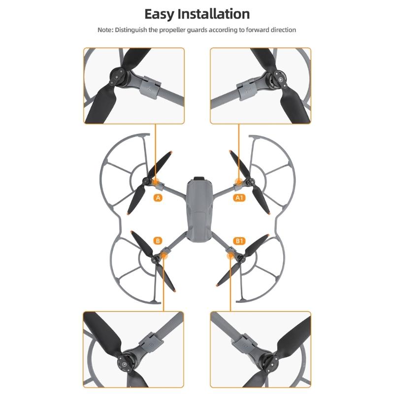 Propeller Guard Protector for Air 3 Quick Release Removable Propellers Protector