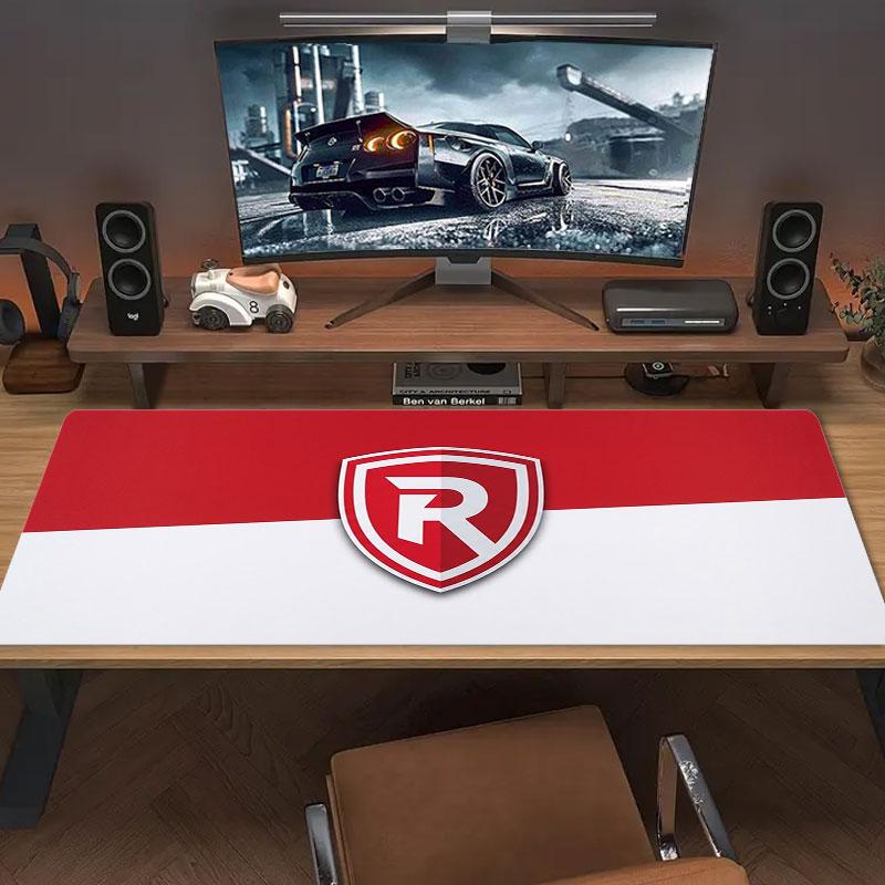 SSV Jahn Regensburg Large Size Mouse Pad Large Gaming Table Cushion Non-slip Laptop Tablet Big Mousepad XXL Mat Mini PC Playmat With Lock edge
