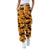 Women's Casual Fashion Halloween Print Casual Pants Sweatpants Long Pants Drawstring Elastic Waistband Cuffed Pants