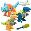 Jurassic Simulation Detachable Dinosaur Toy - Tyrannosaurus Rex Screw Assembly Set