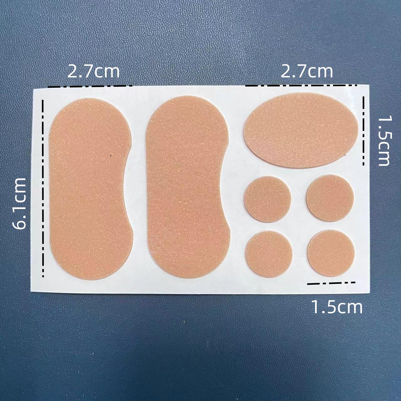 

Самоклеящиеся антифрикционные наклейки на каблуки для кожаной обуви - невидимые подушечки