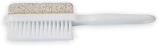 URBAN BOX 2-IN-1 Foot Stone Brush Exfoliating Scrubber & Pumice Nail & Toenail Scrubbing Brush Foot Scrub For Smooth Clean Feet and Nails