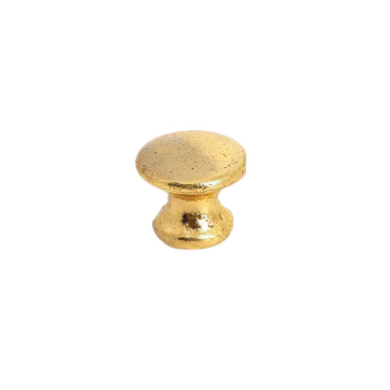 Retro Modern Zinc Alloy Round Pattern Drawer Cabinet Handles