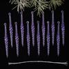 Transparent Christmas Tree Pendants Hanging Icicle Decorations  Wedding & Outdoor Decor