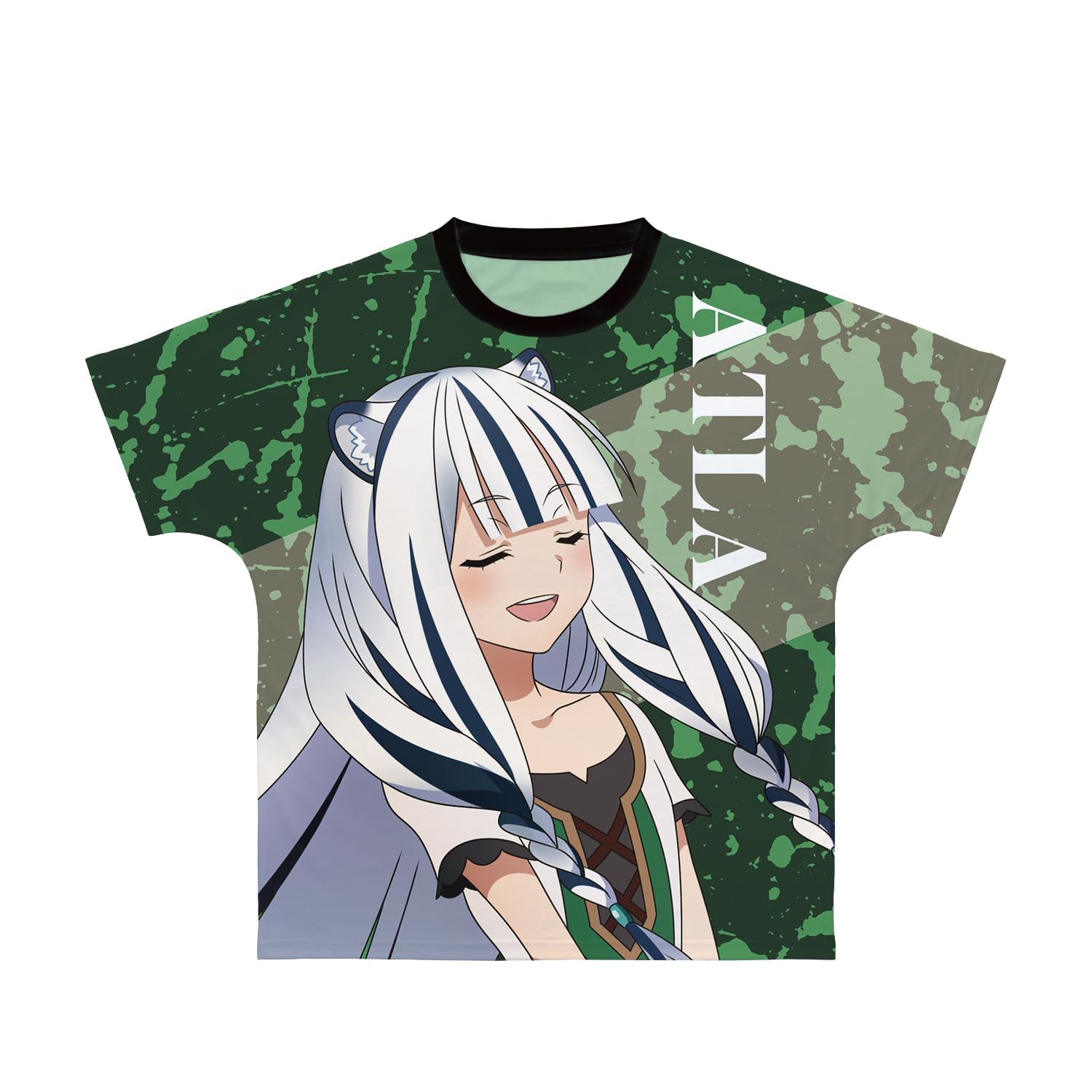 

TV Anime The Rising of the Shield Hero Season 3 Atra Full Graphic T-Shirt Unisex Size Small