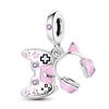 925 Sterling Silver Charms Beads Animal Pendant Dangle Fit Necklace Bracelet Gift Women Party
