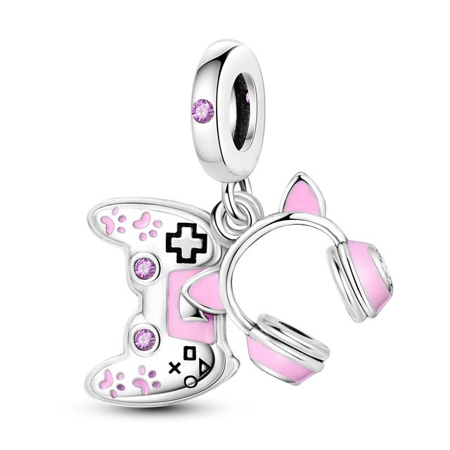 925 Sterling Silver Charms Beads Animal Pendant Dangle Fit Necklace Bracelet Gift Women Party