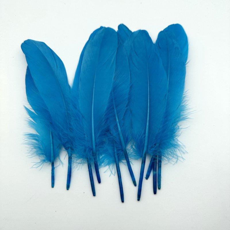 Black White Goose Feather 15-20cm White  Wedding Party Carnival Plume Decoration Jewelry Hats Diy Party Earring  Dress Crafts