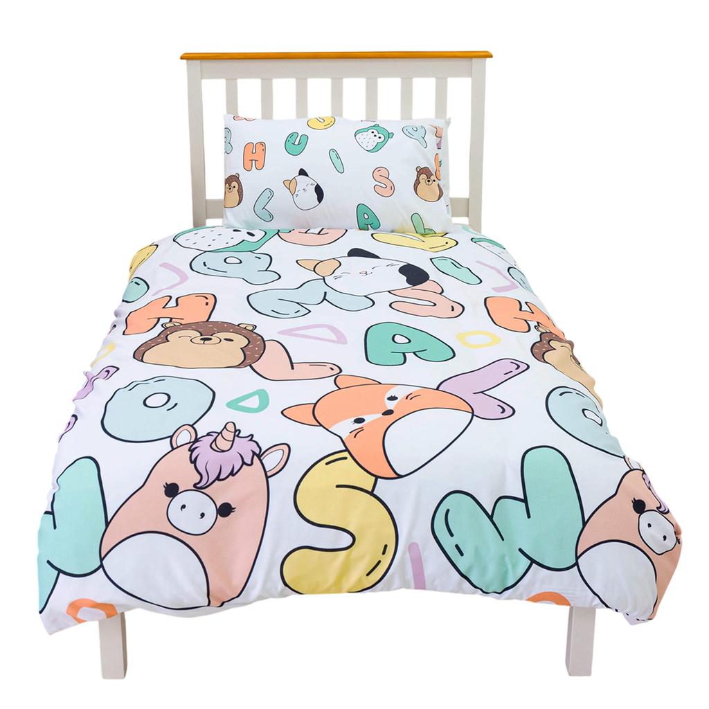 Squishmallows Characters Reversible Duvet Set