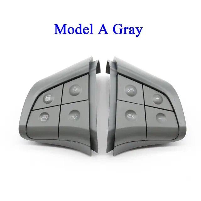W164 W245 W251 Svart rattbryter Kontrollknapper Bil multifunksjonsnøkler Montering For Mercedes Benz GL ML RB Class