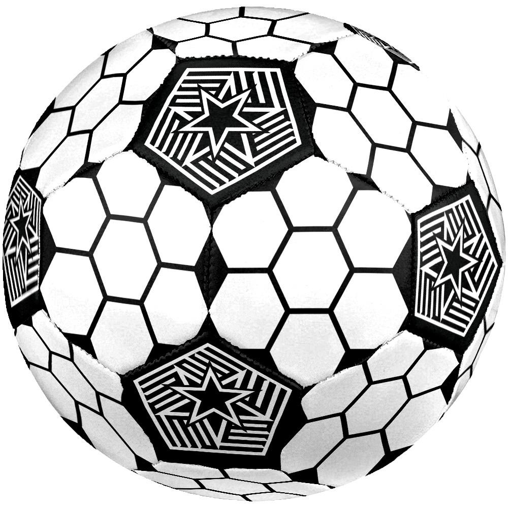 Hexagonal Star Within Pentagon Patterned Soccer Ball Suitable For Outdoor Training And Recreational Playparkbeach Football Durable A Great Gift For