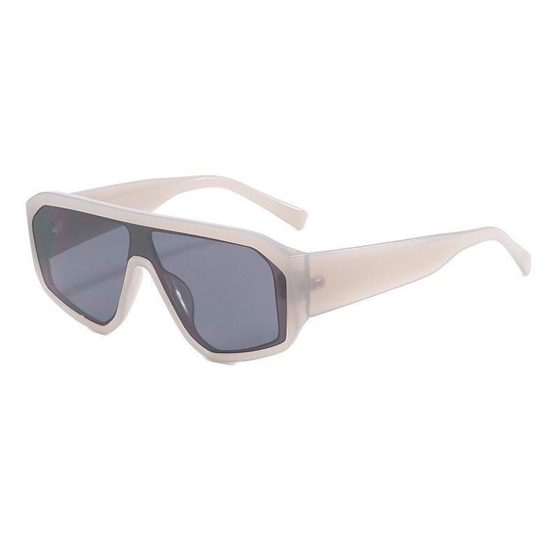 Large Frame Sunglasses Men'S And Women'S Integrated Lenses Y2K Goggles Party Future Technology Glasses