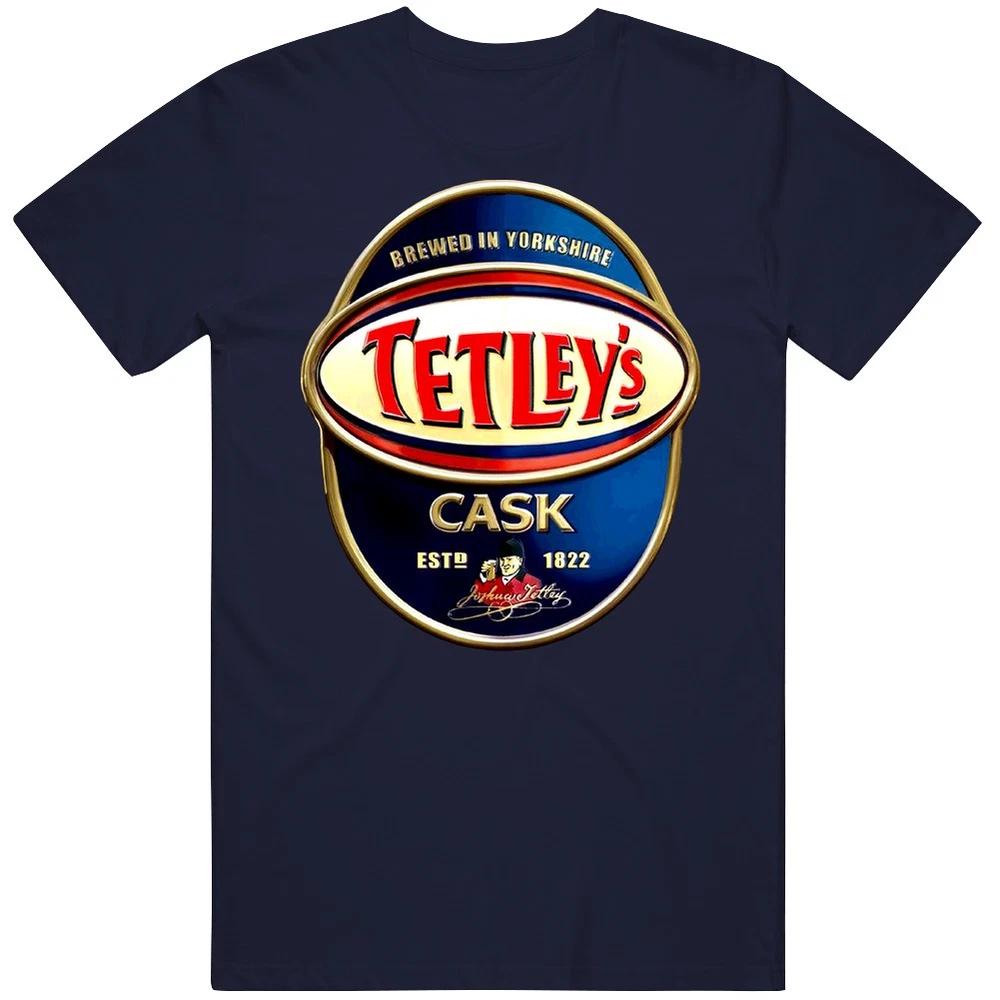 Tetleys Uk Ale Beer Cotton Unisex T Shirt S