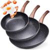 BLACK&WOOD Granit-Pfannkuchenpfanne 26 cm