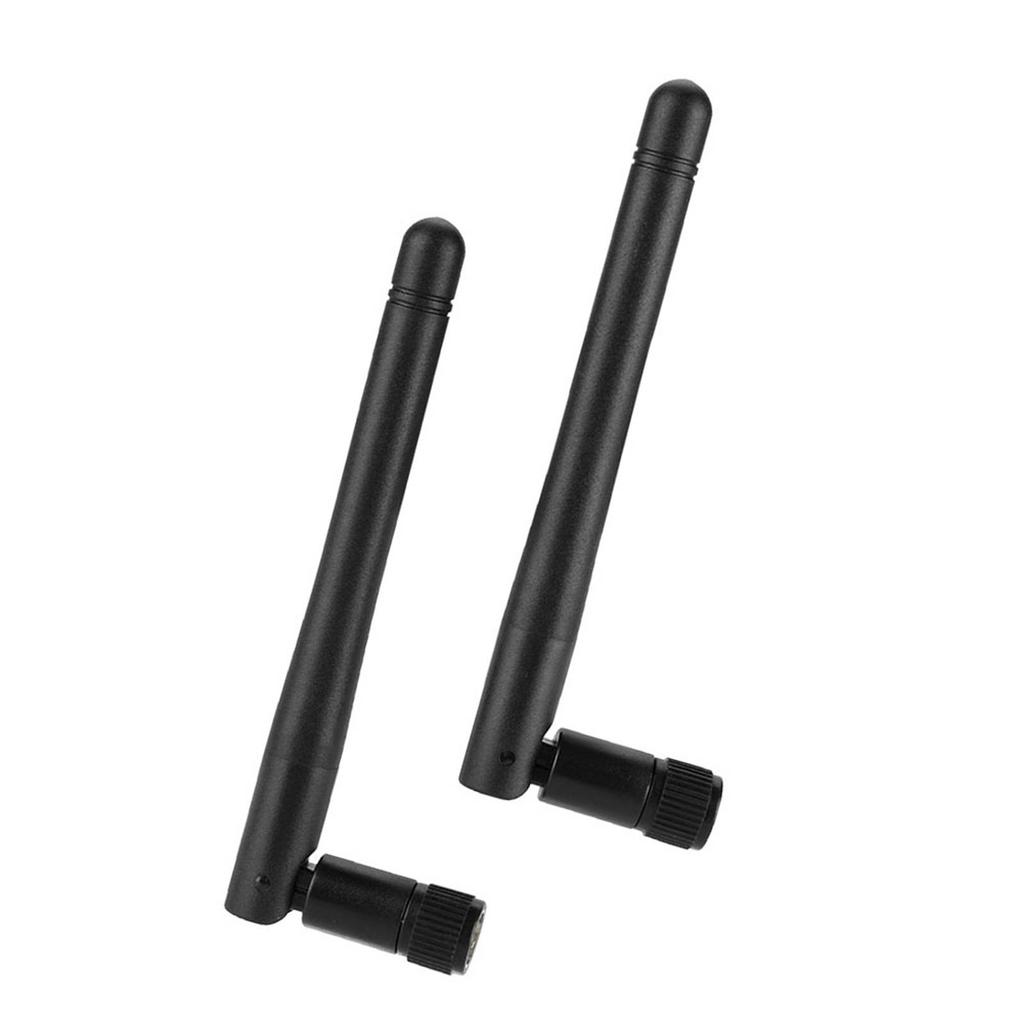 2PCS Dual Band WiFi Router High Gain SMA Interface Wireless Network Card External Antenna(2DBi)