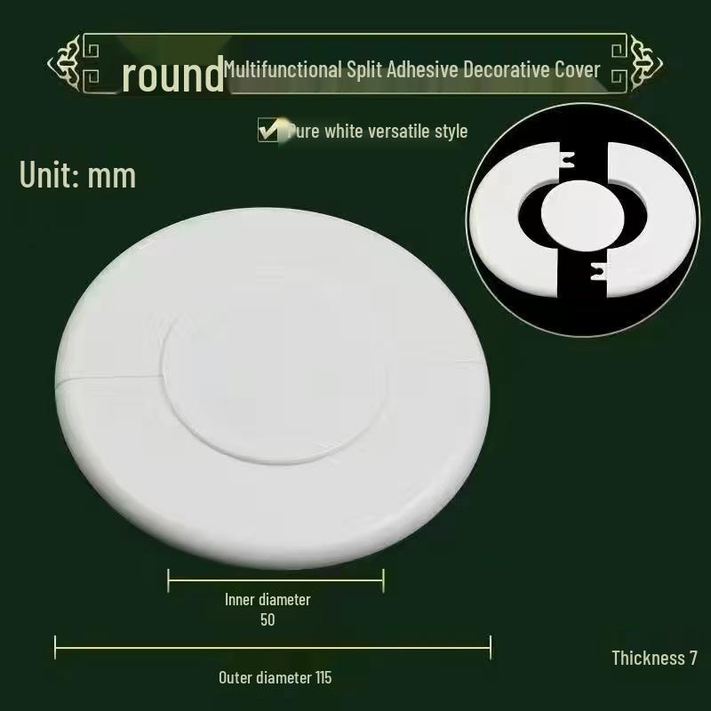 Self-Adhesive Decorative Wall Hole Cover for Faucets and Air Conditioners