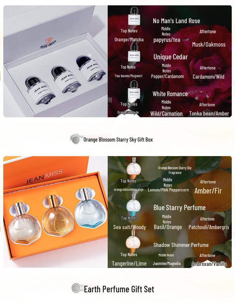 Premium Cross-Border Perfume Gift Set: Long-Lasting Scents for Men & Women