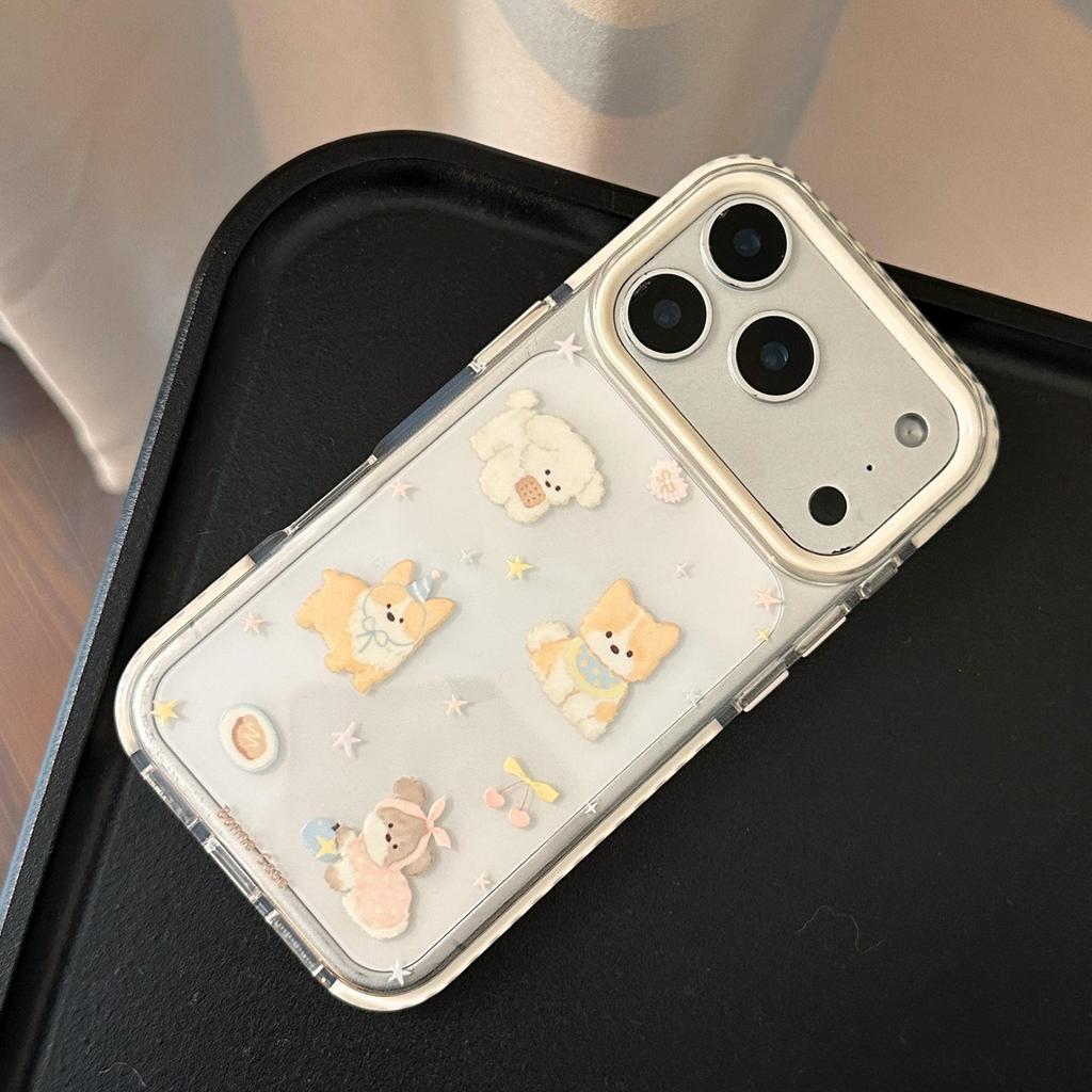 Cute Puppy Phone Case for iPhone 16, iPhone 17, and iPhone 17 Pro Max