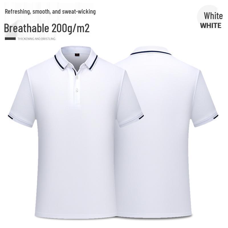 Custom Quick-Dry Polo with Turn-Down Collar for Corporate Events and Logo Branding