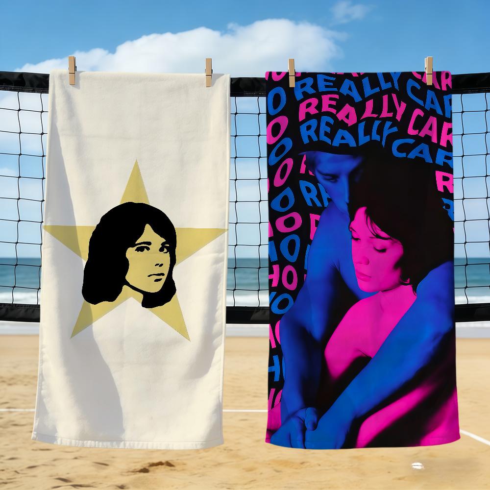 band cool art t-tv girl color Towel soft Beach Towels Trip swim Pool bathing Towel Gym Spa home Decor Gift Holiday