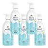 Dove Refreshing & Moisturizing Shower Gel, Glacial Sea Salt White Grapefruit Scent