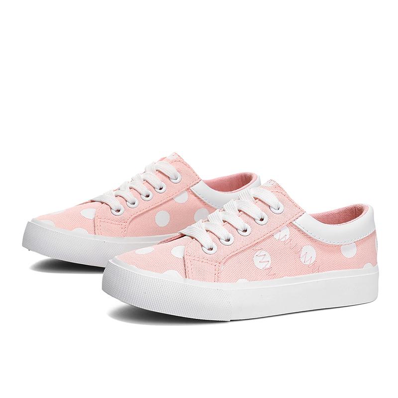 

Модная повседневная спортивная обувь для детей и подростков, студенческая парусиновая обувь, вулканизированные обувные доски и обувь 36 розовый