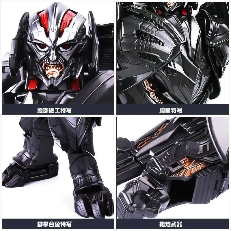 Black Mamba Cybertron Jet H6001-2 Transformation Robot Aircraft Movie Action Figure Alloy Figure Toys For Boy Durable