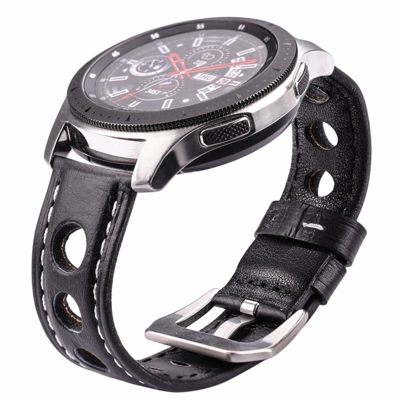 Cowhide Watch Strap Bracelet Vintage Genuine Leather 20mm 22mm 24mm Watchband Women Men Fashion Watch Band Belt with Pin Buckle