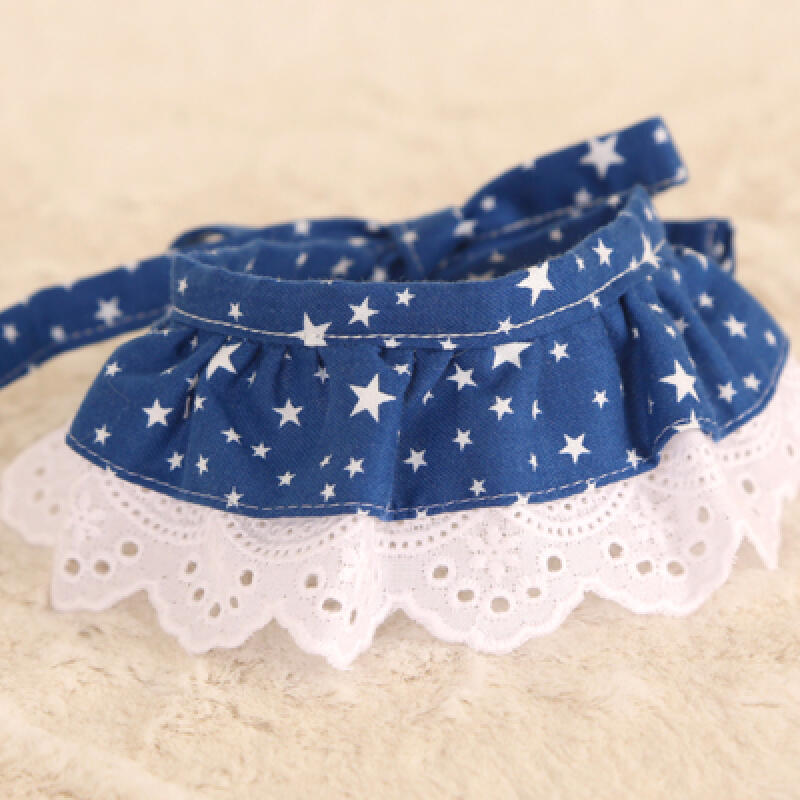 Dog Scarf Lace - In the Starlight small - 20cm