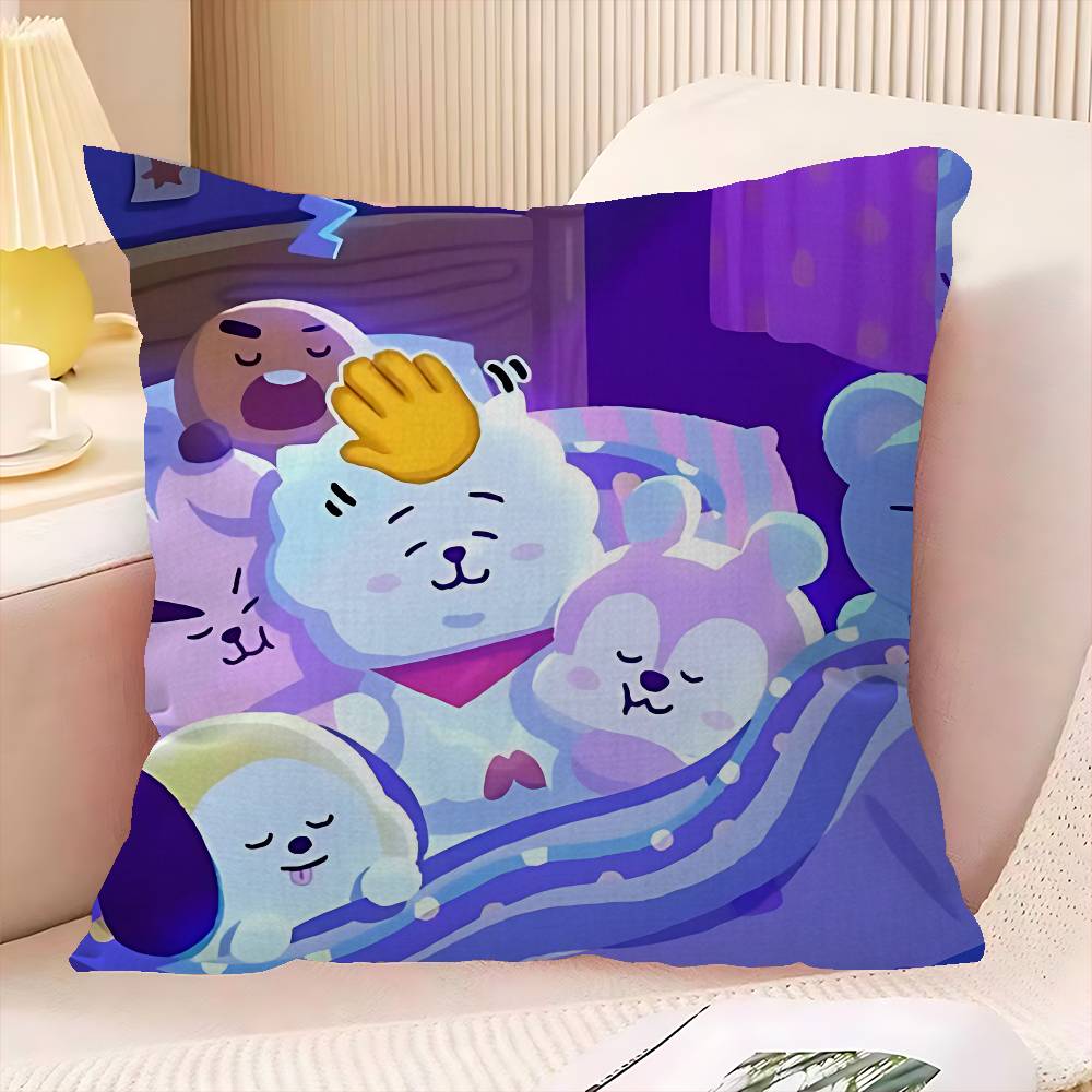 cartoon BBTS Lucky Dragon pillow cover sofa cushion cover home room decoration children gift