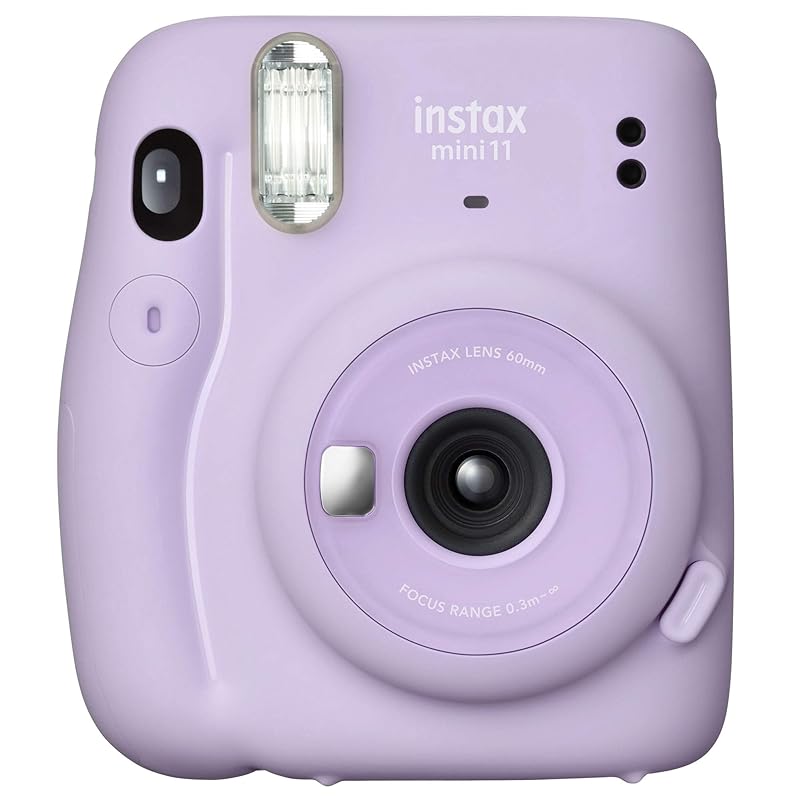

instax mini 11 instant film camera automatic exposure Built-in selfie lens lilac purple