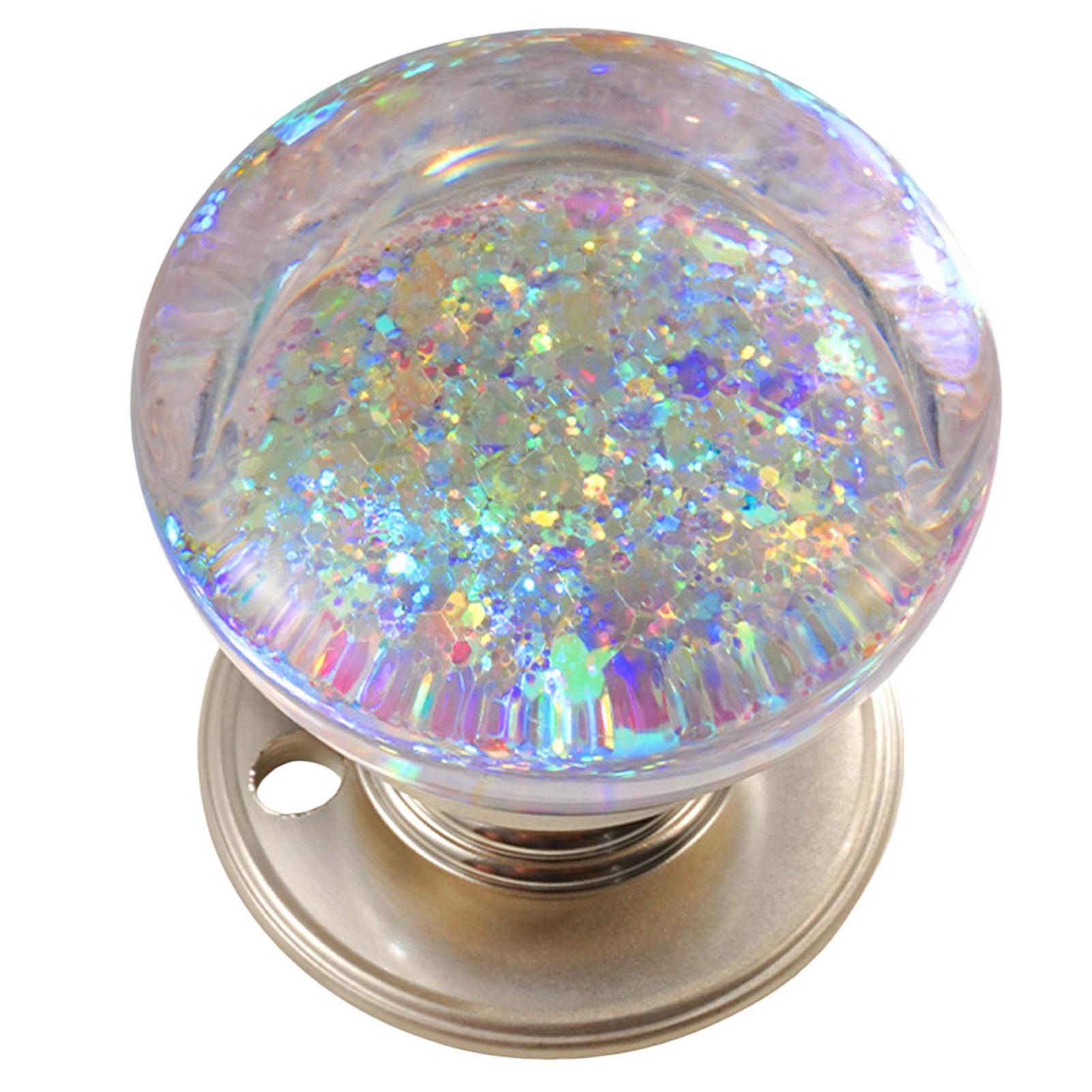 

Resin Crystal Ball Cabinet Door Handle With Embedded Design For Wardrobe Drawer Pulls Resin Cabinet Knobs Drawer Knobs