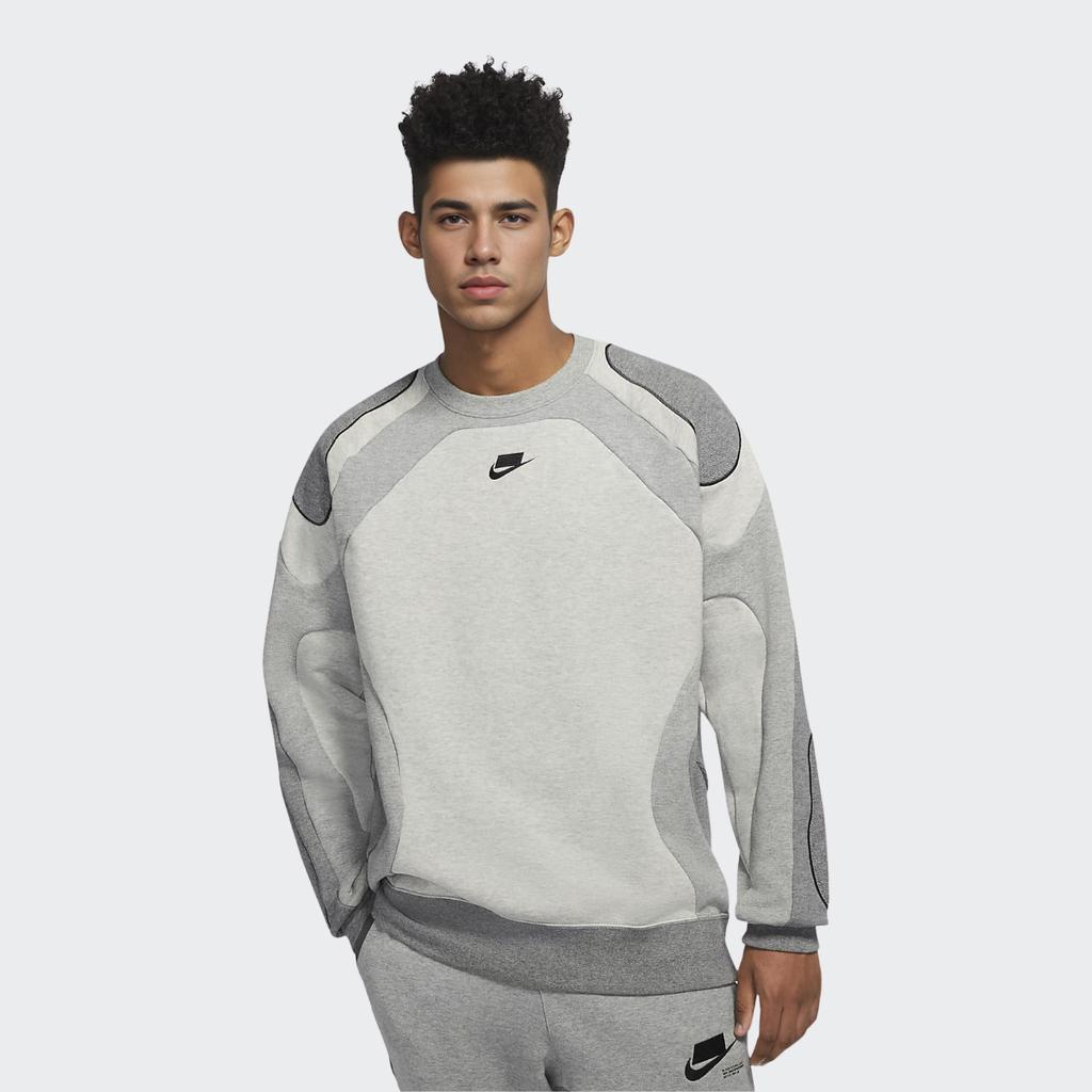 Nike Nsw Sportswear Crew Neck Pullover Sweatshirt Men Tops Grey CZ1630-050