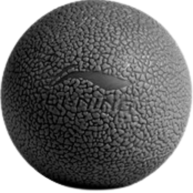Li Ning Fascia Balls Yoga Fitness TPE Material Lower Limbs Muscle Relaxation FYLJSQ924-BK 63mm