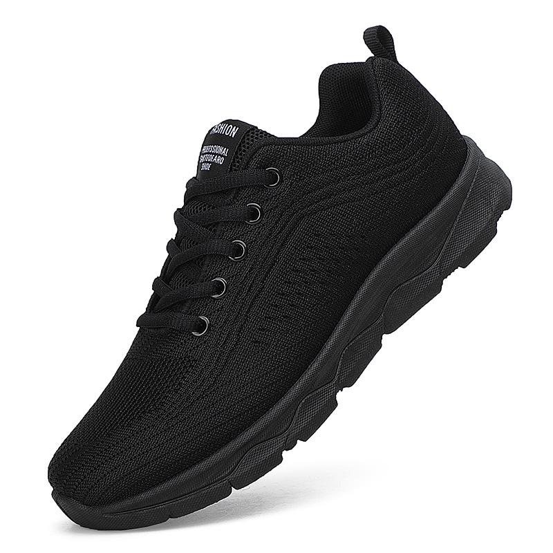 

Весенне-осенняя женская спортивная повседневная обувь, женская обувь, обувь для мам, прогулочная обувь для пожилых людей, обувь с дышащей сеткой 41 прохладный черный