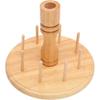 Wooden Thread Holder Rack, 8 Spools Beech Wood Embroidery Quilting Sewing Tools Bobbin Holder, Sewing Storage Rack Holder