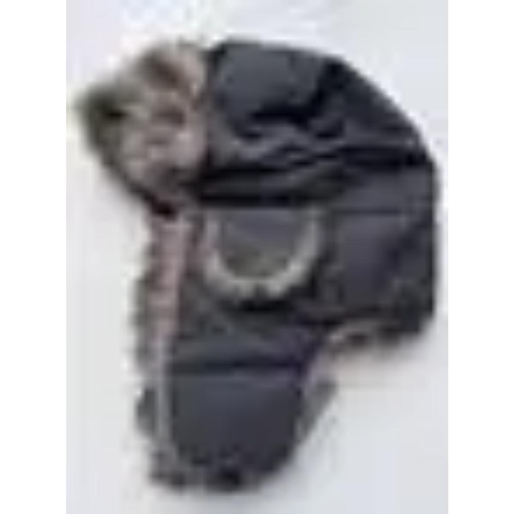 Unisex Men Women Russian Hat Trapper Bomber Warm Trooper Ear Flaps Winter Ski Hat Solid Fluffy Faux Fur Cap Headwear Bonnet