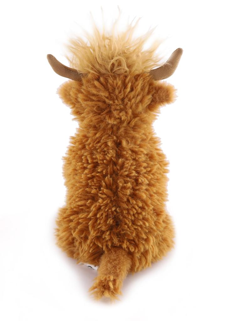 Garden and Farm Animals Series Highland Cow Plush Toy