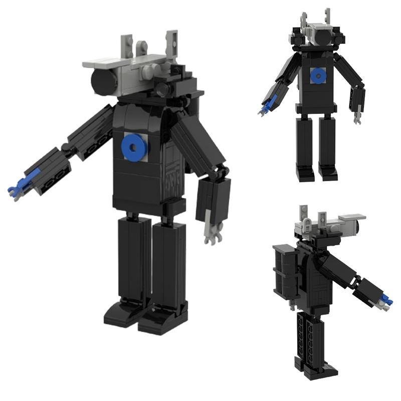 Star Sign Titan Surveillance Man Building Block Toy Set Desktop Decoration Plastic Material